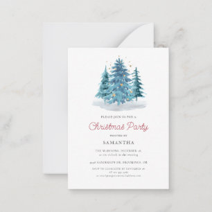 Invitación de fiesta de navidades