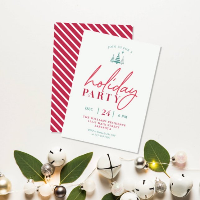Invitación de fiesta de Navidades de vacaciones si (Subido por el creador)