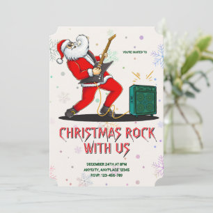 Invitación de fiesta de navidades, invitación a lo