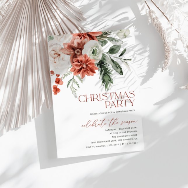 Invitación de fiesta de navidades, invitación de v (Subido por el creador)