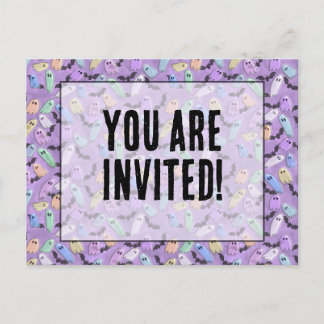 Invitación de Fiesta de Pastel Ghosties