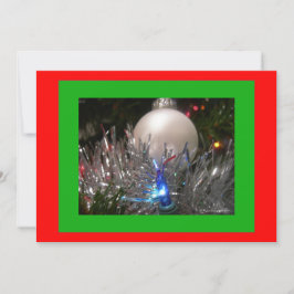 Invitación de fiesta de Purpurina de vacaciones