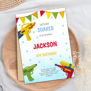 Invitación de Fiesta de salpicaduras de verano edi
