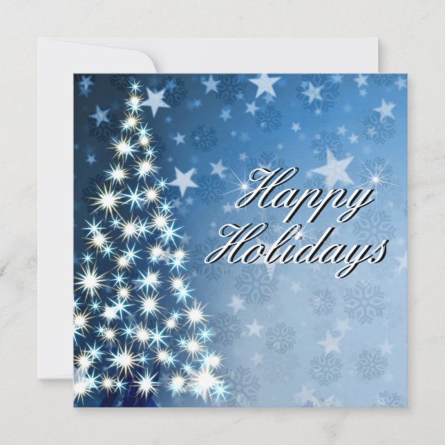 Invitación de fiesta de vacaciones (Anverso)