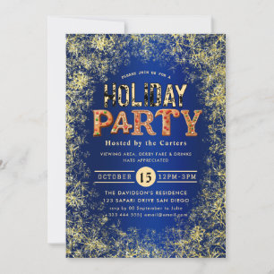 Invitación de fiesta de vacaciones