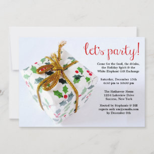 Invitación de fiesta de vacaciones