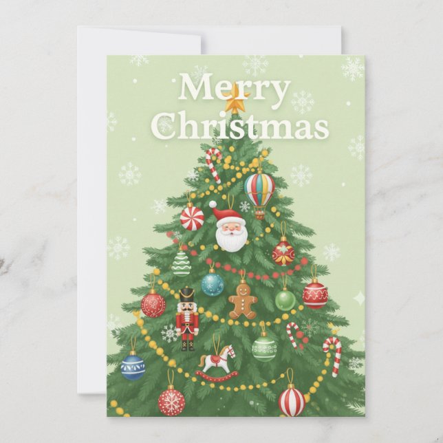 Invitación de fiesta de vacaciones cálidas (Anverso)