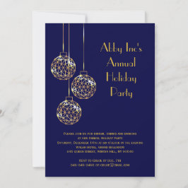 Invitación de fiesta de vacaciones corporativas mo