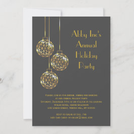 Invitación de fiesta de vacaciones corporativas mo
