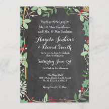 Invitación de fiesta de vacaciones de Holly Chalk