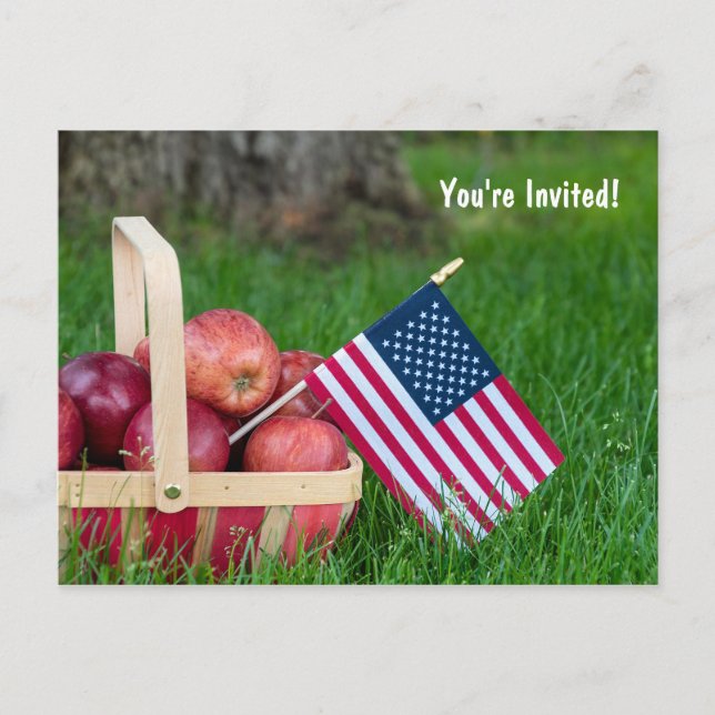 Invitación de fiesta de verano (Anverso)