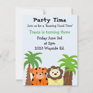 Invitación de fiesta divertida