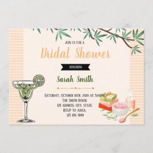 invitación de fiesta facial mini Margarita