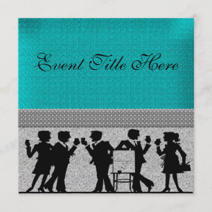 Invitación de fiesta festiva personalizada