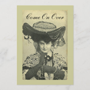 Invitación de fiesta - Invitación Vintage Vixen!