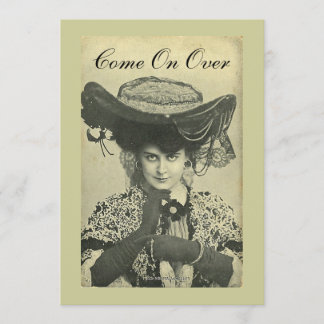 Invitación de fiesta - Invitación Vintage Vixen!