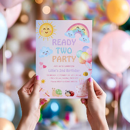 Invitación de fiesta Listo DOS