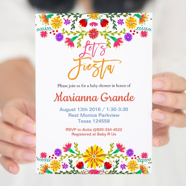 Invitación de Fiesta para Baby Shower (Subido por el creador)