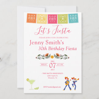 Invitación de fiesta para divertirse 
