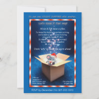 Invitación de fiesta para Navidades de cajas de re