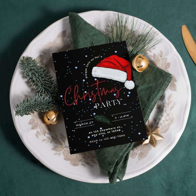 Invitación de fiesta para Navidades familiares sim (Subido por el creador)