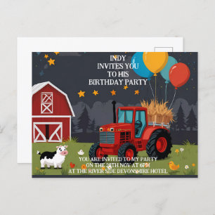 Invitación de fiesta que puedes personalizar a tu 