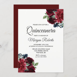 Invitación de Fiesta Quinceanera