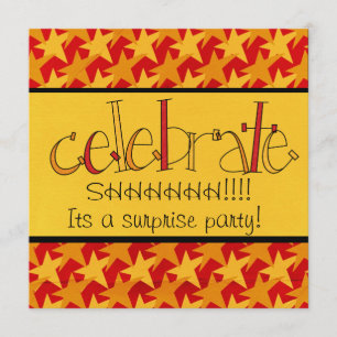 Invitación de Fiesta sorpresa