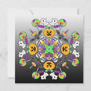 Invitación de Fiesta Spooktacular de Halloween