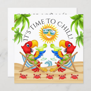 Invitación de fiesta TIME