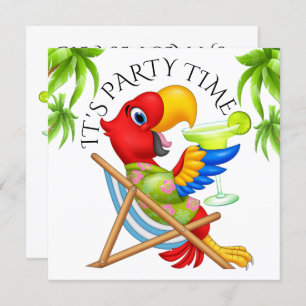 Invitación de fiesta TIME