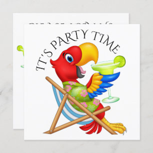 Invitación de fiesta TIME