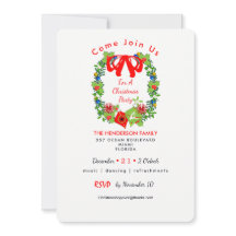 Invitación de Fiesta tradicional de navidades