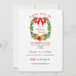 Invitación de Fiesta tradicional de navidades