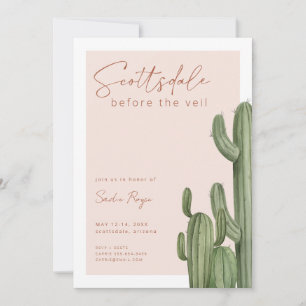 Invitación de fin de semana de despedida de solter