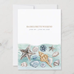 Invitación de fin de semana de despedida de solter