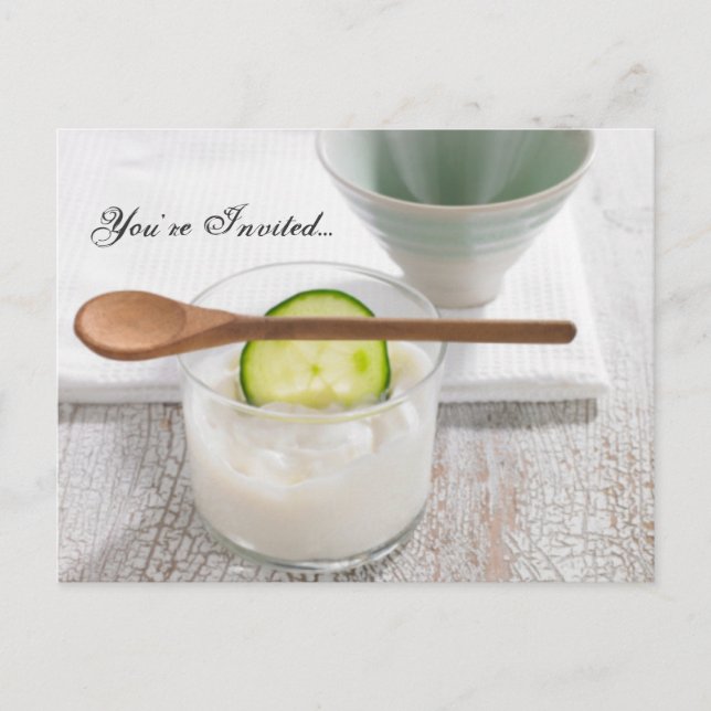 Invitación de fin de semana del spa de chicas (Anverso)