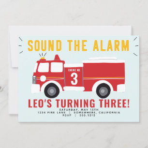 INVITACIÓN DE FIRETRUCK