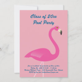 Invitación de Flamenco de la Clase de 2019 en Rosa