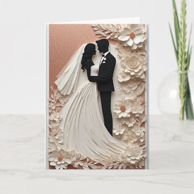 ✨ Invitación de Flor de Papel para Celebración de  (Anverso)