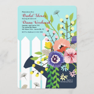 Invitación de Flor de Regadera