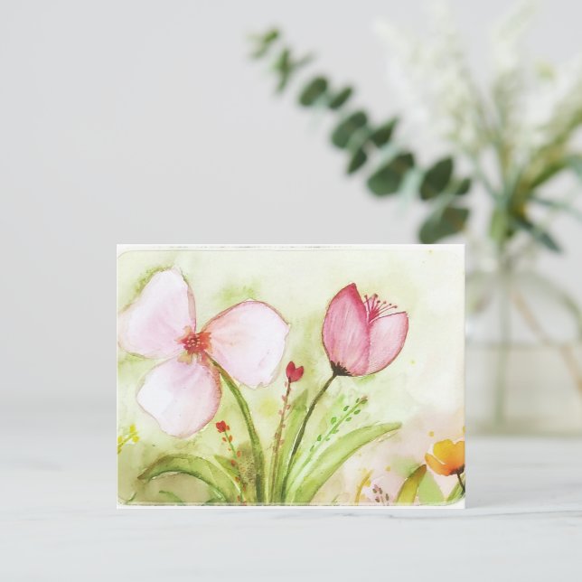 invitacion de Flores (Anverso de pie)