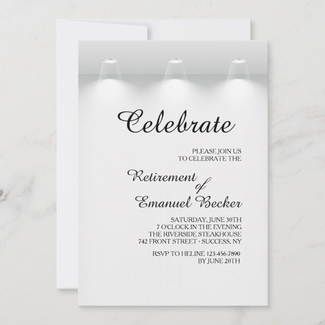 Invitación de Focos (Anverso)