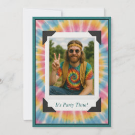 Invitación de Foto con Tinte Retro