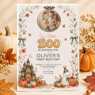 Invitación de foto de cumpleaños número 1 de Our L