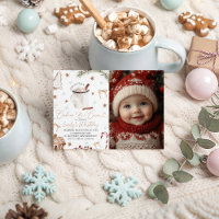 Invitación de Foto de Galletas y Cacao