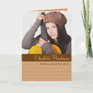 Invitación de foto de graduación de personalizado 