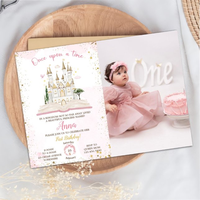 Invitación de foto de la fiesta de la princesa Éra (Subido por el creador)