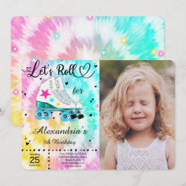 Invitación de foto de patinaje sobre ruedas