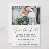 Invitación de Foto en Madera Rústica para Anuncio